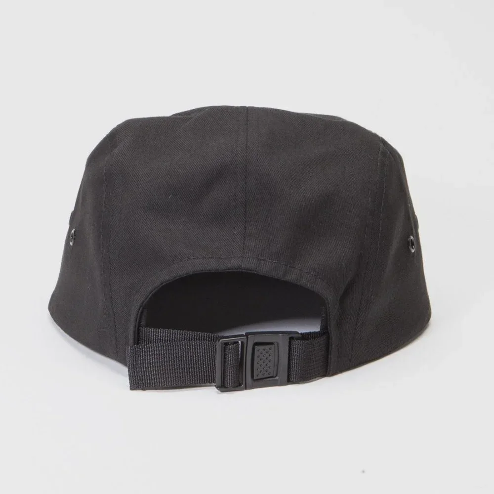 Elmntry - Black/White, Cactus 5 Panel Camp Hat - Picture 2 of 2